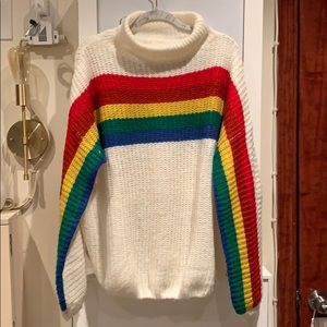 Rainbow sweater